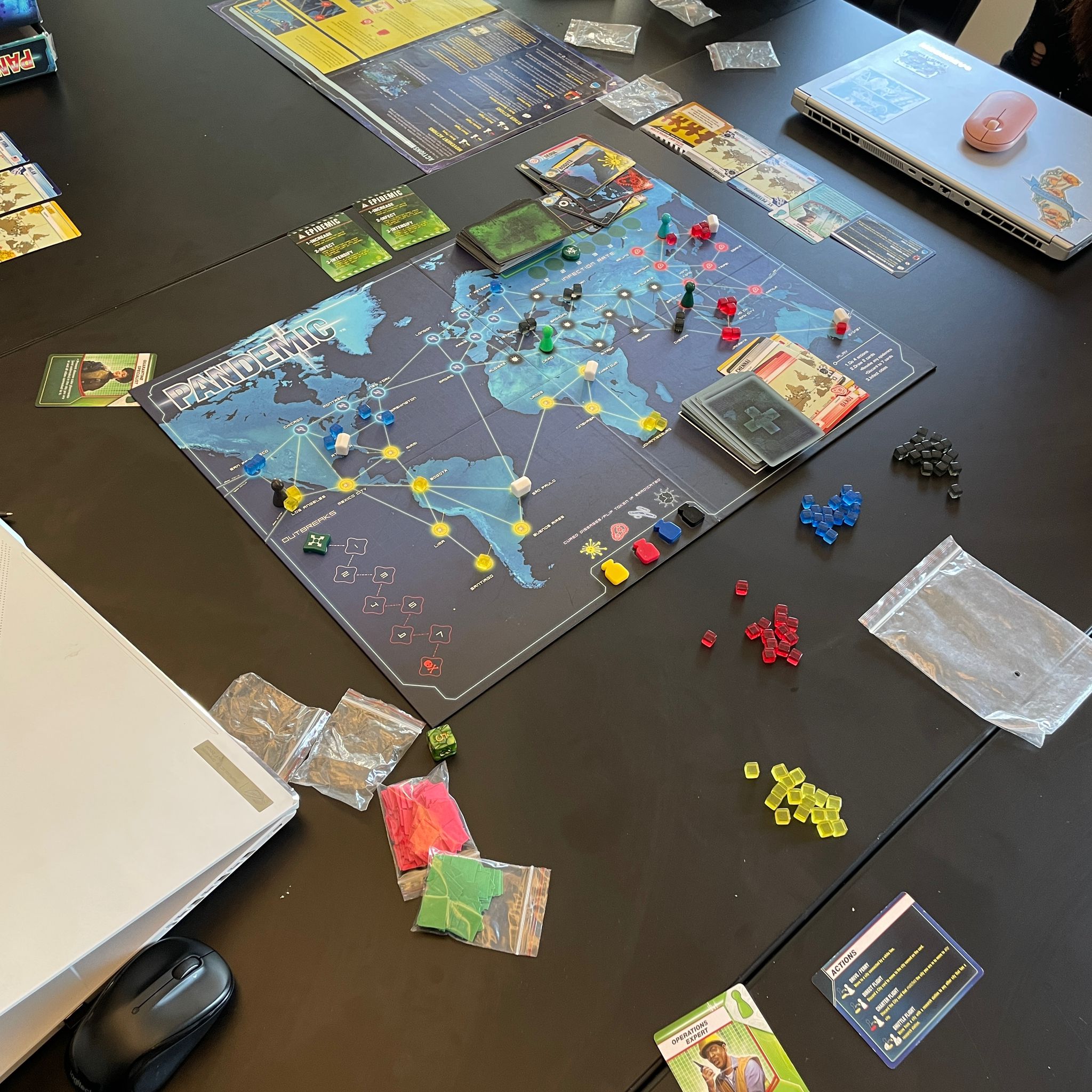 Setting the ground base: Playing Pandemic